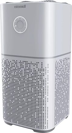 an air purifier is shown on a white background