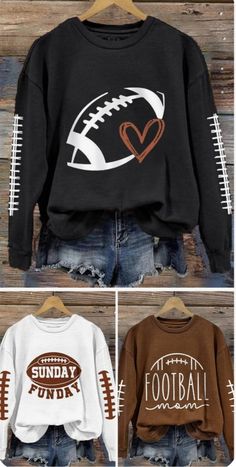 Sports Sweatshirt Designs, Football Tee Shirts Ideas, Highschool Designs, Sweatshirt Designs Vinyl, Football Season Shirts, Sports Shirts Ideas, Football Clipart, Booster Club