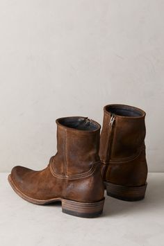 Men's Walt Leather Cowboy Boots | Overland Cowhide Boots, Wing Boots, Suede Cowboy Boots, Leather Chukka Boots, Red Wing Boots, Leather Cowboy Boots, Red Wing, Fit Ideas, Suede Boots