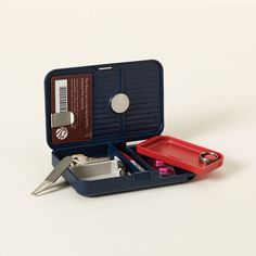 there is a small case with scissors and other items in it