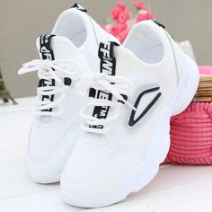 Pphmm Female Autumn New Mesh Breathable Casual Sports Shoes White Korean Student Women Lolita Sneakers Anime Kawaii Cute Casual Kasut Nike, Girls Shoes Teenage, White Korean, Casual Shoes Women Sneakers, Korean Student, Trendy Shoes Sneakers, Jordan Shoes Girls, Pretty Shoes Sneakers, Kawaii Shoes