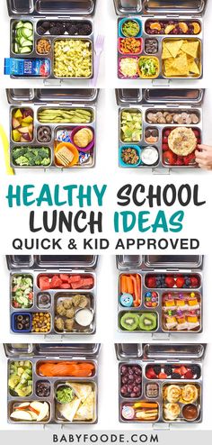 20 healthy lunch box ideas that are easy to make and great for the whole family