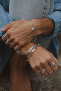 The Valla stacking ring — made with Sterling silver, pairs well with the Sunseeker Duo rings to make a set of 3, or wear it solo as a simple, classic piece. Note that these rings are made to order — once you place your order, I will make the ring in your size. Please allow 3-5 business days for your ring to be made & shipped. Reach out if you don’t see your size option and I’ll be happy to make it for you.