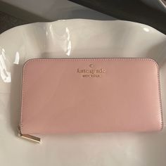 Brand New. Perfect Condition. Holds 12 Cards Plus Coin Zipper Slot Plus 3 More Sections. Chic Kate Spade Wallet For Travel, Chic Kate Spade Wallets For Travel, Chic Kate Spade Travel Wallets, Kate Spade Pink Wallet For Everyday Use, Kate Spade Everyday Bifold Bag, Trendy Kate Spade Wallets For Travel, Trendy Kate Spade Travel Wallets, Kate Spade Chic Wallet, Kate Spade Lanyard