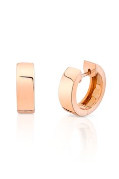 Wide Huggie Earrings JEWELRYFINE JEWELEARRING ANITA KO ROSE GOLD Modern Rose Gold Huggie Earrings With Polished Finish, Formal Rose Gold Huggie Earrings With Polished Finish, Rose Gold Polished Finish Huggie Earrings For Gift, Rose Gold Polished Huggie Earrings For Gift, Rose Gold Huggie Earrings With Polished Finish As Gift, Gift Rose Gold Huggie Earrings With Polished Finish, Rose Gold Polished Huggie Earrings, Rose Gold Huggie Earrings For Formal Occasions, Rose Gold Formal Huggie Earrings