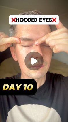 revimasapp den October 15, 2024: "✅more like this: @revimasapp ✨ Welcome to Day 10/30 of our Self-Massage Challenge!✨  Do Your Eyes Feel More Hooded? 👁️ Let’s Try Something!”  Noticing your eyes becoming more hooded over time? This quick routine is designed to refresh and lift the area around your eyes. It may not work overnight, but with consistency, you’ll see progress and feel great.  Take a few minutes today to show yourself some love—because self-care is all about small, meaningful ... Massage For Hooded Eyes, Eye Massage For Beautiful Eyes, Facial Excersizes, Eye Lift Massage, Hooded Eye Lift Massage, Facial Yoga For Eyes, Face Massage Anti Aging Eyes, Eyes Massage, Eye Wrinkles Remedies