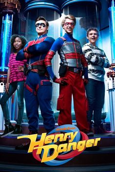 the poster for the movie henry danger