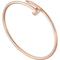 Cartier Rose Gold Bracelet, Cartier Rose Gold Bracelet For Gift, Classic Cartier Rose Gold Bracelets, Cartier Juste Un Clou Ring Rose Gold, Cartier Juste Un Clou Bracelet Rose Gold, Cartier Bracelet, Small Bracelets, Love Bracelets, Girly Jewelry