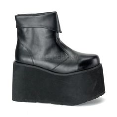 These are the perfect boots for your Frankenstein, goth, cosplay, Herman Munster, Abby Sciuto from NCIS, scary monster, everyday wear and other costume needs. Includes a pair of Men's Black Monster Combat Boots with side zipper and black platform synthetic sole (Approximately 4-3/4"). Available in Men's Sizes - Medium 10-11 or Large 12-13. Other Frankenstein, Munsters and monster costumes and accessories are sold separately on our page – subject to availability. Fitted Punk Platform Boots For Alternative Fashion, Black Gothic Boots For Cosplay, Punk Style Black Boots For Cosplay, Halloween Grunge Platform Boots For Cosplay, Halloween Cosplay Grunge Platform Boots, Punk Platform Boots For Halloween Concert, Emo Platform Boots For Halloween Streetwear, Emo Platform Boots For Halloween, Emo Platform Boots For Halloween Concerts