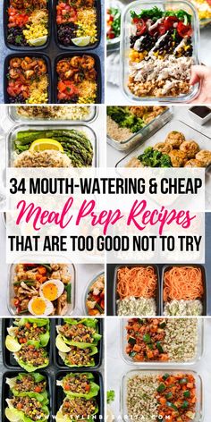 meal prep recipes Work Dinner Ideas Meal Prep, Meal Prep Using Chicken, Easy Take To Work Lunches Meal Prep, Meal Prep Ideas For Couples, Cheap And Easy Lunch Meal Prep, Easy Keto Lunch Meal Prep, Meal Prep Without Chicken, Meal Prepped Dinners, Easy Work Lunch Meal Prep