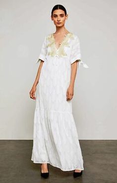 Find ideas๏ฟฝand inspiration for NWT BCBG MAX AZRIA $368 WHITE ALYSA EMBROIDERED COLD SHOULDER MAXI DRESS SZ XS, women clothing Embroidered V-neck Maxi Dress For Evening, White Floor-length Midi Dress For Spring, Summer V-neck Embroidered Maxi Dress, Embroidered V-neck Maxi Dress For Summer, Summer Embroidered Midi Dress For Formal Occasions, Embroidered Summer Midi Dress For Formal Occasions, Summer Formal Embroidered Midi Dress, Embellished V-neck Maxi Dress For Summer, Embroidered Maxi Dress For Summer Evening