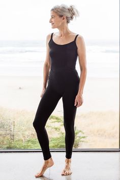 ButterSoft™ Grace Full-Length Leggings feature our softest bamboo jersey fabric ever made! They feature a high-rise waistband and gentle flatlock stitching to move with you day after day, with plenty of spandex to maintain their shape. You'll never want to take them off! All ButterSoft Leggings are semi-sheer and intended to be worn as underlayers or paired with longer, tunic-style tops or dresses. Versatile High Stretch Activewear For Everyday, Seamless 4-way Stretch Leggings For Loungewear, Casual Seamless Leggings With 4-way Stretch, Basic Stretch Activewear With Built-in Bra, Comfortable Fitted Everyday Activewear, Versatile Fitted Yoga Pants For Everyday, Comfortable Fitted Activewear For Everyday, Fitted Full-length Smoothing Activewear, Fitted Full Length Smoothing Activewear