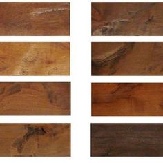 the different types of wood flooring samples