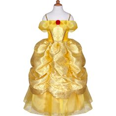 Deluxe Belle - Great Pretenders Pretend Play, Play Tents & Vanities | Maisonette Belle Dress Up, Belle Gown, Hoop Skirt, Kids Dress Up, Belle Dress, Dress Stand, Dress Up Outfits, Stunning Gowns, The Talk