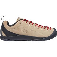 A casual shoe that looks like a climbing shoe with its tongue-to-toe lacing, the KEEN Jasper oozes mountain town-style and keeps our feet happy with plenty of cushioning and multi-surface traction. Keen Jasper, Womens Casual Boots, Climbing Shoes, Free Shoes, Casual Shoe, Ski Snowboard, Rubber Heels, Casual Shoes Women, Casual Boots