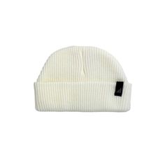 This Newborn Acrylic Winter Hat is incredibly soft and stretchy! This hat can be worn either cuffed or uncuffed. This comfy combo of softness and stretch will keep your baby's head warm and cozy for hours so you can spend more time making memories! Your purchase provides a purpose! Our hats are knitted in the USA by individuals with disabilities. 100% of the proceeds from each purchase helps to continue to provide essential services for these individuals. White Warm Casual Bonnet, Casual Warm White Bonnet, Cream Soft Knit Beanie Bonnet, Adjustable Super Soft Cap, Casual White Knitted Bonnet, Casual White Bonnet One Size, Cozy Soft Knit White Bonnet, Casual White One-size Bonnet, Soft Adjustable White Bonnet