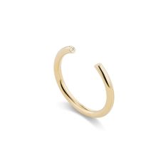 14k gold open ring Gold Open Ring, Open Ring Design, Space Rings, Diamond Cuff Bracelet, Signature Rings, Ring Spacer, Stone Engraving, Alternative Metal, Pendant Rings