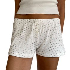 PRICES MAY VARY. ღ Material: Women y2k pajama boxer shorts are made of 5% cotton and 95% polyester, skin-friendly fabric, stretchy, light and breathable, soft to touch and comfortable to wear, keeping you relaxed all day long. ღ Design: Women y2k boxers pajama shorts, cute low rise pj shorts, elastic waistband, button front, solid color/ floral/ striped/ heart graphic print, sweet casual shorts, aesthetic print shorts, elastic waist shorts, wide leg lounge shorts, striped shorts underwear, loose Casual Sleepwear With Built-in Shorts, Cotton Short Boxer Briefs For Sleep, Cute Cotton Pajama Shorts With Relaxed Fit, Cute Pajama Party Shorts, Cute Pajama Shorts For Pajama Party, Summer Sleep Boxer Briefs, Summer Sleep Boxer Briefs Short Length, Comfortable Summer Pajama Shorts For Bedtime, Casual Cotton Pajama Shorts For Bedtime