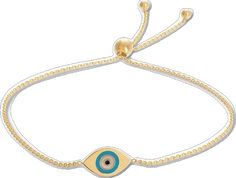 Elegant Adjustable Yellow Gold Evil Eye Bracelet, Adjustable Yellow Gold Evil Eye Bracelet, Adjustable Metal Evil Eye Jewelry, Gold Resizable Round Evil Eye Bracelet, Yellow Gold Evil Eye Jewelry, Adjustable Metal Evil Eye Bracelet, Evil Eye Design, Bracelet For Her, Bolo Bracelet