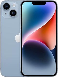 the new iphone xr is shown in blue and silver, with two cameras on each side