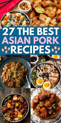 Enjoy a flavorful meal with these delicious Asian pork recipes. Pork Meal Prep Ideas, Cheap Pork Recipes, Asian Pork Chop Recipes, Pork Asian Recipes, Japanese Pork Recipes, Pork Chinese Recipes, Thai Pork Recipes, Asian Dinner Ideas