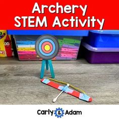 Integrate STEM in your classroom with an Archery STEM lesson! Perfect for the Paris Summer Olympics 2024!Design and build your own small bow and arrow to learn about Newton's 3rd Law of Motion. Plus, you can play your own tabletop archery game.Learn the history of the Summer Olympics and the sport o... Newton's 3rd Law, Archery For Kids, Archery Games, Kids Olympics, Olympics Activities, Summer Stem, Stem Ideas, Olympics 2024, Stem Lesson