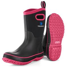 PRICES MAY VARY. 【100% Waterproof & Reliable】The mud boots for women with a soft rubber material can be very protective for toes and feet, and Reliable and 100% waterproof. 【Anti-Slip & Self-Clean】The wide calf rain boots for women with a anti-slip rubber outsole that is self-cleaning. The ridges on the tread allow for dirt to come out easy. We suggest storing the boots in a cool, dry area. 【Lightweight】Trudave womens gardening boots are made of 4mm neoprene (SBR), which is lighter and thinner t Rubber Boots For Women, Gardening Boots, Wide Calf Rain Boots, Insulated Work Boots, Mud Boots, Womens Rubber Boots, Garden Boots, Womens Waterproof Boots, Womens Rain Boots