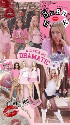 Mean Girls Wallpaper, Girly 2000s, Mean Girls Aesthetic, Mean Girls Movie, 2000s Pink, Bad Girl Wallpaper, Pink Wallpaper Girly, Wallpaper Girly