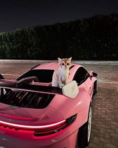 𝙋𝙧𝙚𝙩𝙩𝙮 👾  cr: aycars.ae #iconiccars #cars #car Feminine Cars Aesthetic, Sports Car Art, Girly Sports Cars, Girl Cars Aesthetic, Car Aesthetic Exterior, Pink Sports Cars, Pink Car Wallpaper, Cats And Cars, Pink Car Aesthetic