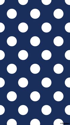 a blue and white polka dot pattern