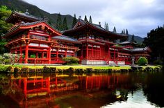 The Byodo-In Temple Red Sand Beach, Best Snorkeling, Japanese Temple, Takayama, Small Waterfall, Tourist Trap, Natural Pool