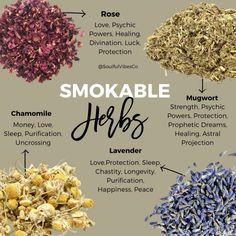 Smokeable Herbs, Smokable Herbs, Witchy Spells, Spiritual Shop, Magia Das Ervas, Wiccan Magic, Witch Spirituality, Magic Herbs, Magical Herbs