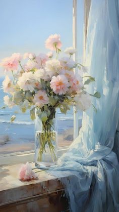 Whimsical Art Paintings, Hyper Realistic Paintings, Art Optical, Art Painting Gallery, Flower Art Images, Window Painting, Ethereal Art, Dreamy Art