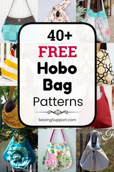 40 free hobo bag patterns to sew