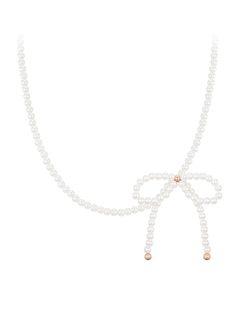 Classic and elegant accessories by J.Estina express the faminine aesthetic Lovely ribbon accent necklaceMade with 3mm of tiny pearl beadsAdjustable length between two lengthes Pearl Necklaces With Bow For Wedding, Elegant Ribbon Necklaces For Evening, Elegant Evening Necklaces With Ribbon, Elegant Evening Necklace With Ribbon, Elegant White Ribbon Necklaces, Elegant Pearl Necklaces With Ribbon, Elegant Pearl Necklace With Ribbon, Pearl Bead Necklace, Aesthetic Korean