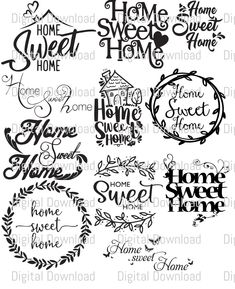 home sweet home svt cut file