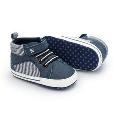 Baby boy sneakers will make babies looks more adorable! The infant walking shoes are made of high quality with flexible and soft PU leather,non-slip soft sole,which is good for baby 12-18 months feet growth. The Velcro closure makes our baby shoes easy to put on and take off, its suitable for all season! The baby boy shoes 6-12 months is a perfect gift for party,newborn,photo,Christmas,First Birthday, etc. Size: 3-6 Months.  Color: Blue.  Gender: unisex. Christmas First Birthday, Baby Boy Soft Bottom Shoes, Shoes For Infant Boys, Baby Boy Sneakers, Ankle Sneakers, Photo Christmas, Baby Boy Shoes, Boy Shoes, Newborn Photo