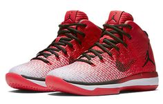 (GS) Air Jordan 31 'Varsity Red' 848629-600 (SNKR/Big Kid/Chicago/Basketball) Red Fade-resistant Sneakers For Sports Events, Red Low-top Jordan Basketball Shoes, Red Jordan Basketball Shoes With Boost Midsole, University Red Breathable Basketball Shoes, Red Jordan Shoes For Basketball With Boost Midsole, Red Casual Jordan Basketball Shoes, Red Casual Jordan Shoes For Basketball, Casual Red Jordan Basketball Shoes, Red Basketball Shoes With Boost Midsole For Sports