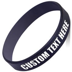 PRICES MAY VARY. Click "Customize Now" button and enter personalized text，size and pack of quantity. It will display the wristband preview and price. Wristband style: Debossed Color Filled (Text Engraved + Filled Color). Your text is NOT just printed, it can protect the ink from daily wear and tear, such as swimming, showering or friction from skin and clothing. When click "Customize Now" button，pack of 1-500 Piece to you choose. You buy more，the price will be better！ High-Quality Silicone Mater Personalized Adjustable Bracelets For Personal Use, Adjustable Customizable Craft Supplies For Personal Use, Customizable Craft Supplies For Personalized Gifts, Personalized Wristband Gift, Customizable Blue Wristband For Gifts, Customizable Blue Wristband For Gift, Personalized Black Casual Wristband, Customizable Adjustable Wristband For Sports Events, Adjustable Personalized Wristband In Team Colors