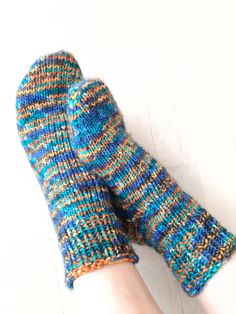 Hand knit wool slippers, Hand knit wool socks, Handmade, Hand knit slippers, Knitted Wool Socks, knitted wool slippers, Wool socks for women Winter is coming soon... Christmas is coming soon... Knitted Socks keep you warm during the coldest day! Looking for the warmest socks for a loved one? Look no further! A great choice for a present or just a small gift... to yourself. Keep your feet warm and cozy with knitted wool socks/slippers Perfect as sweet and elegant home slippers.  These are hand-kn Cozy Hand Knitted Socks, Cozy Wool Socks For Winter, Winter Socks Cozy, Warm Winter Socks, Cozy Hand-knitted Yarn Socks, Cozy Warm Multicolor Socks, Knit Slippers, Knit Wool Socks, Handmade Socks