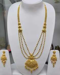 Har Design Gold New, Turkey Gold Necklace Design, Gold Rani Haar Indian, Rani Haram, Rani Har, Gold Jwellary, Fashion Jewelry Necklaces Gold, Golden Sparkle