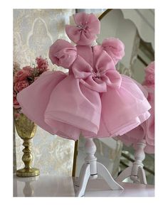 Get 10% off now! Buy ruffled pink ballgown cute toddler girls party dress bubble sleeved at cheap price online. Free stable shipping and pro custom service since 2009. Princess Style Bubble Dress With Ruffles For Party, Pink Princess Ball Gown For Spring, Pink Organza Ball Gown For Spring, Elegant Pink Bubble Dress For Party, Spring Pink Organza Ball Gown, Spring Pink Ball Gown With Ruffles, Pink Princess Organza Dress, Princess Style Puff Sleeve Dress For Party, Princess Style Pink Organza Dress