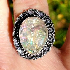 Brand New Handmade Unique Carved Goddess Face Opal Silver Ring. 925 Stamped New To Poshmark? Use Referral Code Kimberlyn222 To Receive $10. Adjustable Clear Rings, Nickel Free Oval Crystal Ring, Handmade Round Crystal Ring, Iridescent Bohemian Rings, Iridescent Sterling Silver Crystal Ring, Adjustable Iridescent Crystal Ring, Iridescent Adjustable Crystal Ring, Iridescent Rings For Gift, Goddess Face