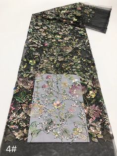 we offer a variety of fashion handmade fabric，those are widely use for wedding dress，garment and fashion cloth. Quantity: This listing is for 1 yard. You will get uncut piece if you buy more than 1 Yard.， we always package it 15 yards for one roll，the width is about 130cm Material ： mesh ，Rayon,polyester. Symmetrical embroidery floral pattern, with lovely flowers in the middle, scalloped border. You can also cut and use separately. Perfect for dress, tops, wedding veil.  You can split the piece Flower Lace Fabric, Sequins Dress, Flower Lace, Lace Fabric, Dress Fabric, Sequin Dress, Fabric Flowers, Floral Embroidery, Floral Pattern