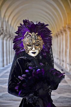 Carnival in Venice, Palacio Ducale, Venice, Italy. Carnival Masquerade, Palazzo Ducale