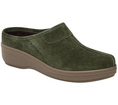 The Shana clog is perfect for when you are on the go. This shoe has a cushioned footbed with superior arch support and shock absorption. The outsole is durable and flexible for walking ease. From Easy Spirit. Casual Wedges, Easy Spirit, Womens Clogs, Dansko Professional Clog, Arch Support, Slip On Sneaker, The Go, Clogs, Fashion Shoes