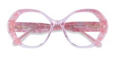 Pink geometric eyeglasses available in variety of colors to match any outfit. These stylish full-rim, large sized acetate eyeglasses include free single-vision prescription lenses, a case and a cleaning cloth. Fun Glasses Frames, Cute Glasses For Women, Colorful Glasses Frames, Pink Glasses Frames, Cool Glasses Frames, Chunky Glasses, Unique Glasses Frames, Geometric Eyeglasses, Glasses Inspiration