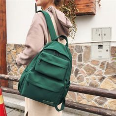 Item Type: Backpacks Gender: Women Main Material: Nylon Lining Material: Polyester Interior: Computer Interlayer, Cell Phone Pocket Capacity: 35 L / 1183.49 oz Size: 30 x 40 cm / 11.81 x 15.75 inch Weight: 0.39 kg / 0.86 lbs Package Includes: 1 x Backpack Travel Backpacks, Small Laptop, Backpack For Women, Waterproof Backpack, Travel School, Book Girl, Designer Backpacks, Casual Backpack, School Backpacks