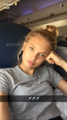 Romee Strijd || Snapchat Snap Chat, Blonde Hair Inspiration, Model Life