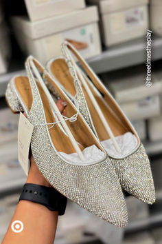 Step out & sparkle in these silver rhinestone heels. They’re perfect to add a touch of glam to any fall outfit. Date night or karaoke with the girls—take these cute shoes wherever you go. Nye 2024, Winter Shoe Trends, Silver Rhinestone Heels, Outfit Date Night, Wedding 101, Mom Wedding Dress, Outfit Date, Fancy Flats, Total Girl